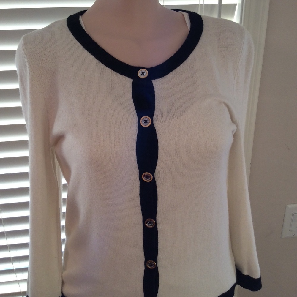 Juicy Couture Cashmere Blend Cardigan Size Large (fits like medium)